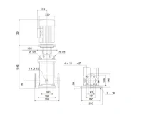 GRUNDFOS CRI5-32 A-FGJ-A-E-HQQE 3x400D 50HZ