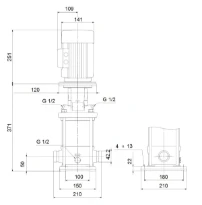 GRUNDFOS CRI5-6 A-P-A-E-HQQE 3x230/400 50HZ