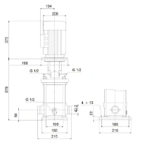 GRUNDFOS CRI5-24 A-P-A-E-HQQE 3x400D 50HZ