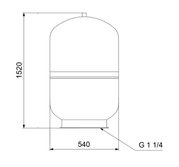GRUNDFOS GT-D-300 PN10 G1 1/4 V