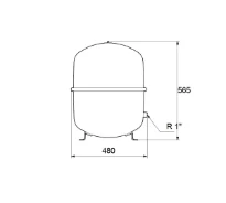 GRUNDFOS GT-HR-80 PN6 R1 V
