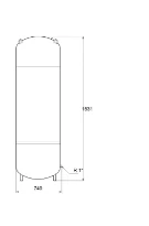 GRUNDFOS GT-HR-600 PN6 R1 V