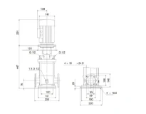 GRUNDFOS CR3-12 A-FGJ-A-E-HQQE 3x230/400 50HZ