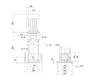 GRUNDFOS CR3-15 A-FGJ-A-E-HQQE 3x230/400 50HZ
