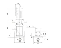 GRUNDFOS CRN3-13 A-FGJ-A-E-HQQE 3x230/400 50HZ