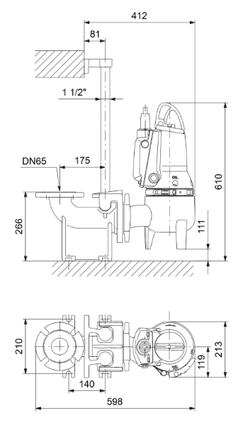 GRUNDFOS SLV.65.65.09.E.Ex.2.1.502