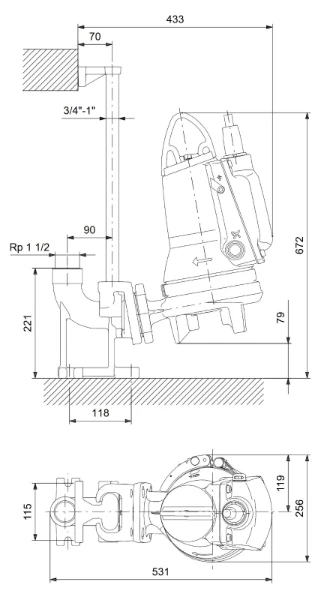 GRUNDFOS SEG.40.31.E.Ex.2.50B