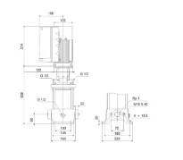 GRUNDFOS CRE1-17 A-A-A-E-HQQE 3x380-500 60HZ