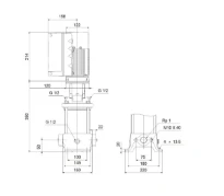 GRUNDFOS CRE3-8 A-A-A-E-HQQE 1x200-240 60HZ