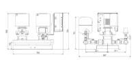 GRUNDFOS Hydro Multi-E 2 CRIE10-2 U1 A-A-A-A