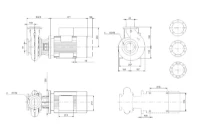Grundfos NB 40-200/206AAF2AESBQQENW1