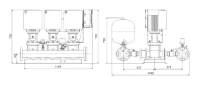 GRUNDFOS Hydro Multi-E 3 CRIE10-2 U2 A-A-A-A