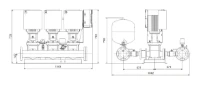 GRUNDFOS Hydro Multi-E 3 CRIE10-3 U2 A-A-A-A