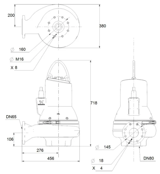 GRUNDFOS SLV.65.65.40.2.51D.C