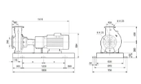 Grundfos NK 150-200/218-208AA2F1AESBQQENW3