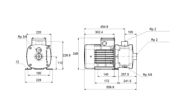 GRUNDFOS CM15-3 A-R-I-E-AQQE F-A-A-N