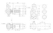 Grundfos NB 100-400/334BAF2AESBQQEQW3