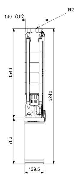 GRUNDFOS SP9-79 R2 6"3X380-415/50 15kW