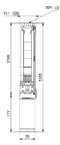 GRUNDFOS SP7-59 Rp1½ 4"3X380-415/50 7.5kW