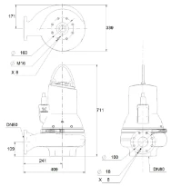 GRUNDFOS SLV.80.80.22.A.EX.4.50D.C