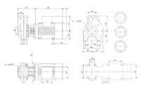 Grundfos NB 150-315/337AAF1AESBQQEQW5