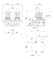 Grundfos In-line pompe TPD 32-60/2 A-F-A-BQQE-CW1