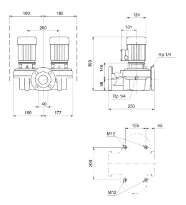 Grundfos In-line pompe TPD 40-30/4 A-F-A-BQQE-AW3
