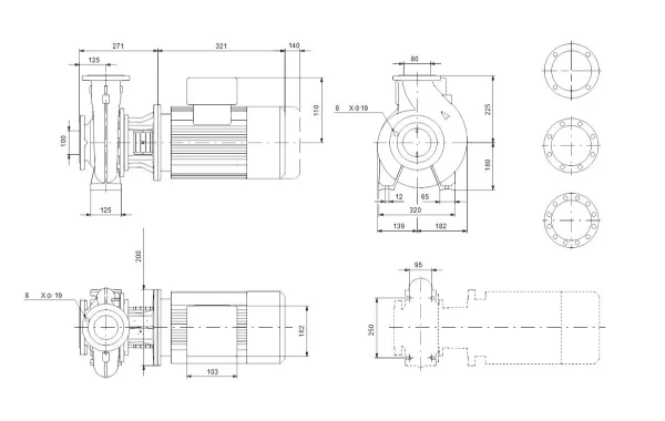 Grundfos NB 80-160/146AAF2AESBQQEHW3