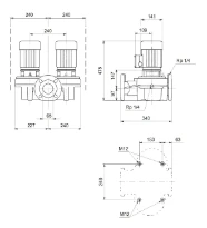 Grundfos In-line pompe TPD 65-60/4 A-F-A-BQQE-EW3