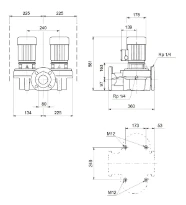 Grundfos In-line pompe TPD 80-120/2 AI-F-A-BQQE-HW1
