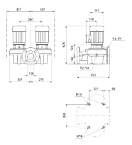 Grundfos In-line pompe TPD 100-30/4 AI-F-A-BQQE-EW3