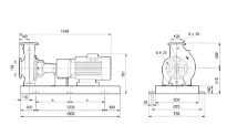 Grundfos NK 125-400/384AA2F2AESBQQEOW5