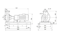 Grundfos NK 125-400/434AA2F2AESBQQEQW5