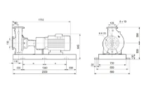 Grundfos NK 125-500/421AA2F2AESBQQEPW5