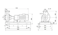 Grundfos NK 100-400/415BA2F2AESBQQEOW5