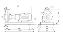 Grundfos NK 50-125/144AA2F2AESBQQEGW3