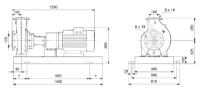 Grundfos NK 100-250/215BA2F2AESBQQEMW3