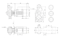 Grundfos NB 150-400/375AAF1AESBQQEQW5