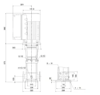 GRUNDFOS CRNE32-2-1 A-F-A-E-HQQE 3x380-500 60 HZ
