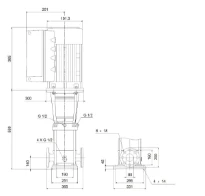 GRUNDFOS CRNE45-1-1 A-F-A-E-HQQE 3x380-500 60 HZ