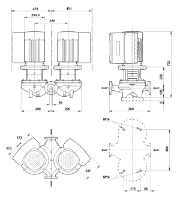 GRUNDFOS TPED 65-410/2 A-F-A-BQQE-MD1