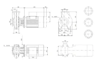 Grundfos NB 125-250/253AAF2AESBQQELW5