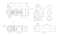 Grundfos NB 100-160/160-154BAF2AESBQQEPW1