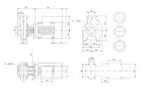 Grundfos NB 150-250/252BAF1AESBQQEMW5