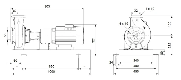 Grundfos NK 32-160.1/177AA2F2AESBQQEEW3