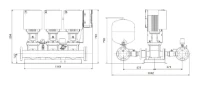 GRUNDFOS Hydro Multi-E 3 CRIE10-5 U2 A-A-A-A