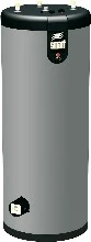 ACV Smart E 130 boiler à accumulation 130 l - sans résistance - inox -bi-énergie - avec groupe de sécurité boiler - vertical - modèle à poser au sol - Label ERP sanitaire : B