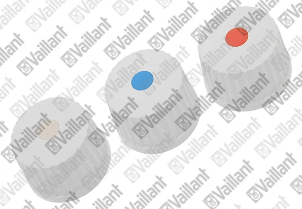 VAILLANT WSS Bouton, blanc, kit de 3