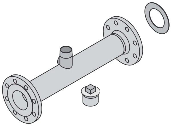 VAILLANT Cascade gas collector uitbreiding 1 of 2 ketels DN80