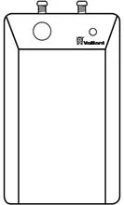 Vaillant eloSTOR Plus VEN 5/7-5 U INT chauffe-eau électrique 5 l - montage sous-évier - 2000 W - mono 230V - sans pression - résistance blindée - label ERP sanitaire: A